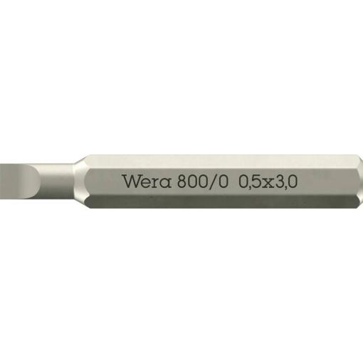 Wera 800 Micro plochý bit 3 mm 1 ks