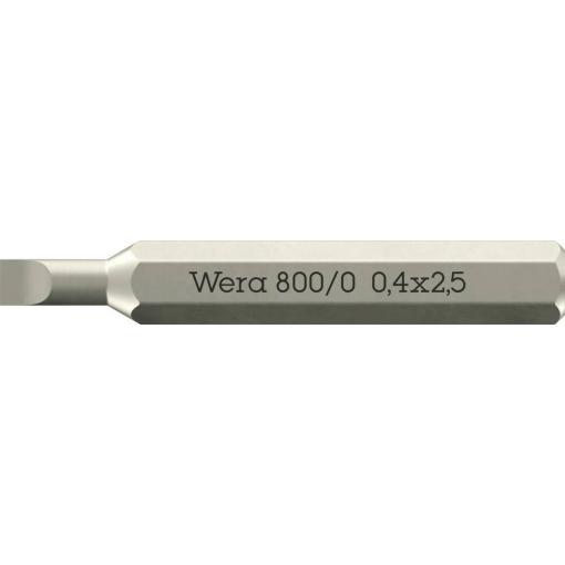 Wera 800 Micro plochý bit 2.5 mm 1 ks