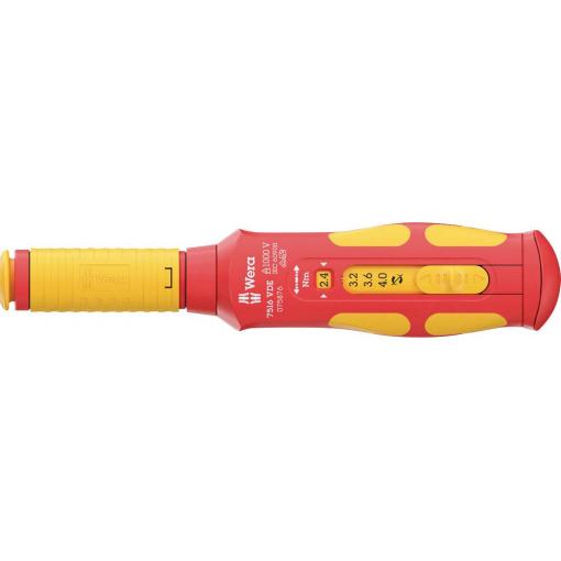 Wera 7516 VDE VDE momentový šroubovák 1 ks 2.4 - 4 Nm