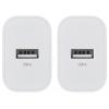 Intenso W5A white double pack Adaptér USB-C, USB A, 5 W, bílá