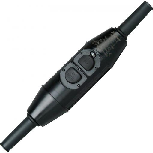 Kopp 196300018 Bezpečnostní mezizásuvka 230 V černá IP55