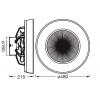 OSRAM HOMELIGHTING Compact 480 stropní ventilátor 49 W bílá s dálkovým ovládáním