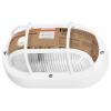 OSRAM HOMELIGHTING Bulkhead Essential Oval E27 White 4058075845565 stropní svítidlo, nástěnné světlo E27 bílá