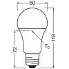 OSRAM HOMELIGHTING 4099854353529 LED reflektor Energetická třída (EEK2021) F (A - G) E27 14 W teplá bílá 3 ks