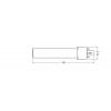 OSRAM HOMELIGHTING 4099854502491 LED trubice Energetická třída (EEK2021) D (A - G) G23 4 W denní bílá 1 ks