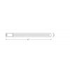 OSRAM HOMELIGHTING 4099854501951 LED trubice Energetická třída (EEK2021) E (A - G) 2G11 18 W denní bílá 1 ks