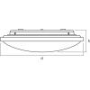 OSRAM HOMELIGHTING Orbis Click-CCT 310mm 14W 4099854446870 venkovní nástěnné LED osvětlení 15.00 W bílá