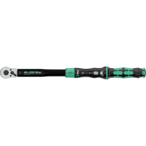 Wera Click-Torque Lock C 3, 05075692001, momentový klíč, s přepínací ráčnou, 1/2 (12,5 mm), 200 - 40 Nm
