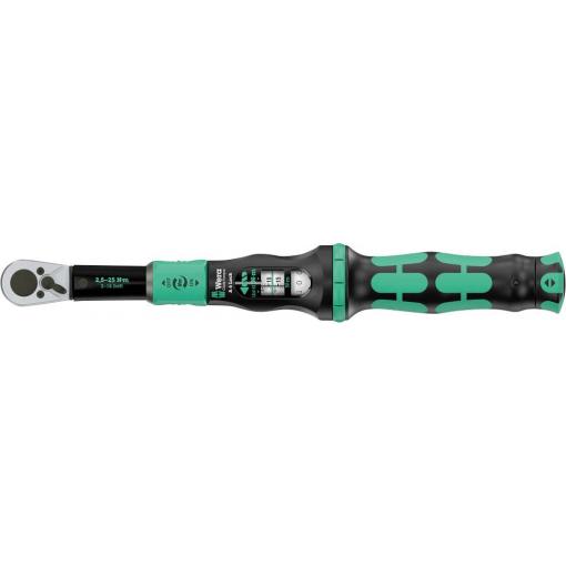 Wera Click-Torque Lock A 6, 05075691001, momentový klíč, s přepínací ráčnou, 1/4 (6,3 mm), 2.5 - 25 Nm