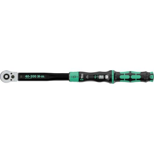 Wera Click-Torque Lock C 3 R/L, 05075695001, momentový klíč, s průstrčným čtyřhranem, 1/2 (12,5 mm), 200 - 40 Nm