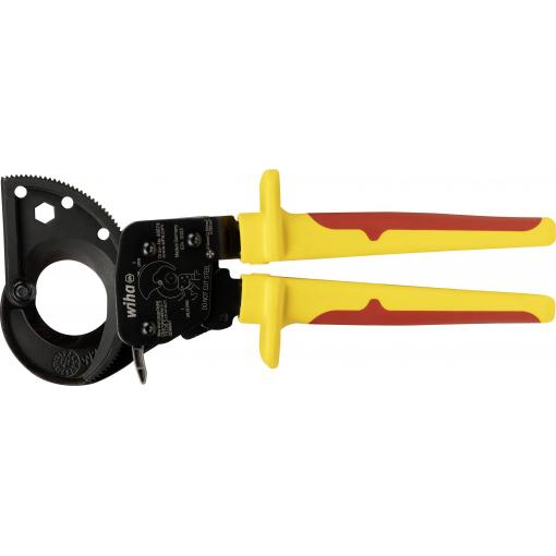 Wiha 46674 štípací kleště na kabely hliníkový a měděný kabel, jedno- a vícežilový, 34 mm, 300 mm²