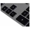 Matias FK418DCB-DE Wireless USB-C® Aluminum Keyboard for Mac bezdrátový klávesnice německá, QWERTZ, Macintosh Space Grau