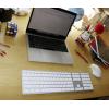 Matias FK416DCS-DE Wireless USB-C® Keyboard for Mac bezdrátový klávesnice německá, QWERTZ, Macintosh stříbrná