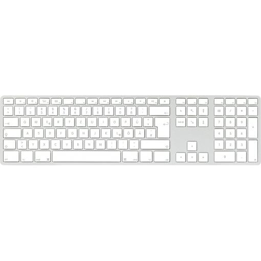 Matias FK416DCS-DE Wireless USB-C® Keyboard for Mac bezdrátový klávesnice německá, QWERTZ, Macintosh stříbrná