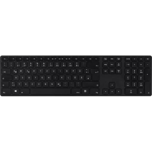 Matias FK416PCDCBB-DE Wireless USB-C® Keyboard bezdrátový klávesnice německá, QWERTZ černá