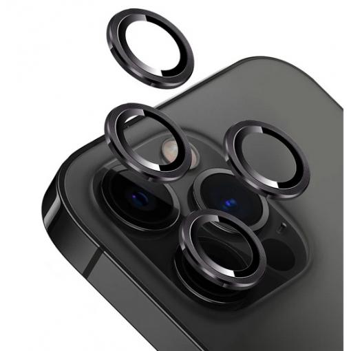 Ochranná folie na objektiv fotoaparátu pro iPhone 16 PRO/16 PRO MAX Black