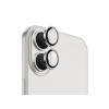 Ochranná folie na objektiv fotoaparátu pro iPhone 16/16 PLUS Silver