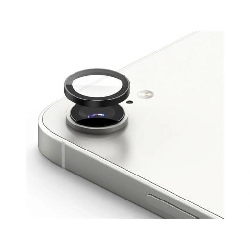 Ochranná folie na objektiv fotoaparátu pro iPhone 16E Black