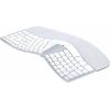 Matias FK413D-DE Sculpted Ergonomic Rechargeable Keyboard for Mac bezdrátový klávesnice německá, QWERTZ, Macintosh stříbrná ergonomická