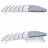 Matias FK413D-DE Sculpted Ergonomic Rechargeable Keyboard for Mac bezdrátový klávesnice německá, QWERTZ, Macintosh stříbrná ergonomická