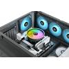 Thermaltake UX150-L ARGB Air cooler Black chladič procesoru s větrákem Intel® 1851, Intel® 1150, Intel® 1151, Intel® 1155, Intel® 1156, Intel® 1200, Intel® 1700