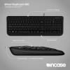 Incase Wired Tastatur 600 Layout Quertz kabelový klávesnice německá, QWERTZ černá