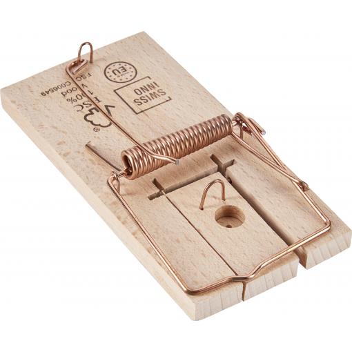 Swissinno Holz-Mausefalle Classic, 1 586 001, past na myši 1 ks