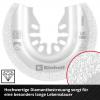 Einhell 708086 Sägeblatt halbrund DIA, 65mm diamant #####Sägeblatt 65 mm 65 mm 1 ks