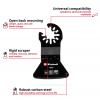 Einhell 708002 Schaber HCS, Starr 52mm chrom-vanadová ocel, HCS škrabka 52 mm 1 ks