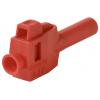 VOLTCRAFT MP-4 Laboratorní konektor se svorkovým připojením zástrčka, rovná Ø pin: 4 mm červená 1 ks Bulk