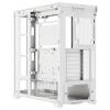 Xilence Gleam midi tower PC skříň bílá boční okno