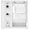 Xilence Gleam midi tower PC skříň bílá boční okno