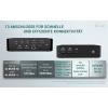 i-tec Dokovací stanice Thunderbolt™ 5 Thunderbolt 5 Quattro Display Docking Station + Power Delivery 140W