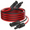 Solární kabel H1Z2Z2-K, 6 mm², 2 m, MC4, červený+černý