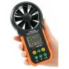 Anemometr PeakMeter PM6252B, měření rychlosti větru a vlhkosti, USB