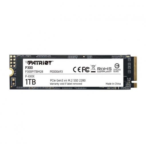SSD disk Patriot P300 1 TB, M.2 NVMe PCIe Gen 3