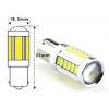 LED žárovka BaY15D 10–30 V, bílá, 33× SMD5730