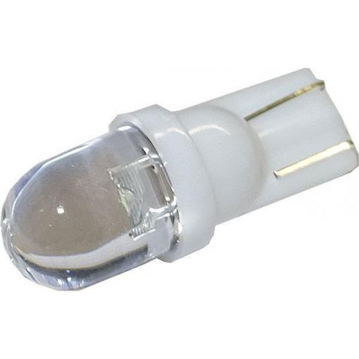 LED žárovka T10 12 V, 8 mm, bílá 6000 K