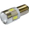 LED žárovka BA9S 12 V, bílá, 6× SMD5630