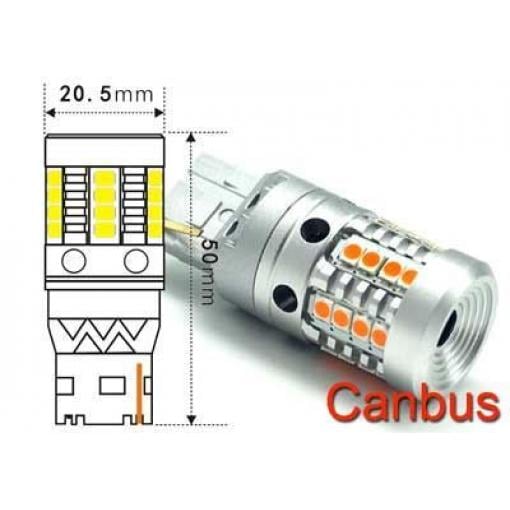 LED žárovka Ba15S 12 V, 24 W, 6700 K, 2400 lm, bílá