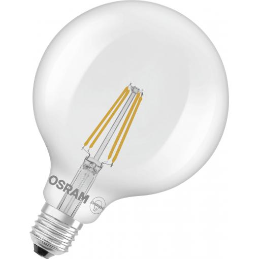 OSRAM HOMELIGHTING 4099854466618 LED Energetická třída (EEK2021) D (A - G) E27 5.9 W teplá bílá (Ø x v) 125.00 mm x 125.00 mm 1 ks