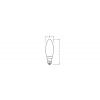 OSRAM HOMELIGHTING 4099854466700 LED Energetická třída (EEK2021) D (A - G) E14 1.8 W teplá bílá (Ø x v) 35.00 mm x 35.00 mm 1 ks