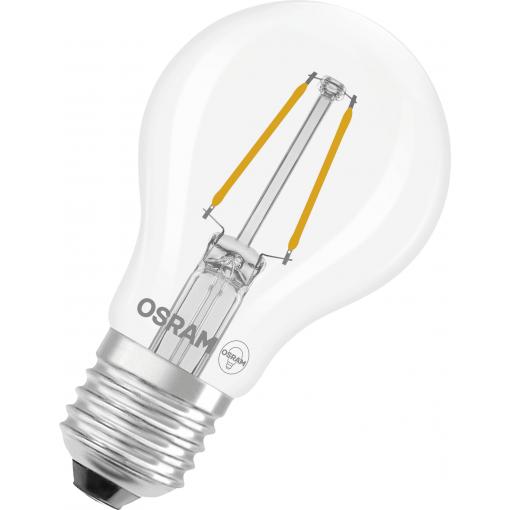 OSRAM HOMELIGHTING 4099854466250 LED Energetická třída (EEK2021) D (A - G) E27 válcový tvar 1.8 W teplá bílá (Ø x v) 60.00 mm x 60.00 mm nestmívatelné 1 ks