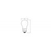 OSRAM HOMELIGHTING 4099854466502 LED Energetická třída (EEK2021) D (A - G) E27 1 W teplá bílá (Ø x v) 45.00 mm x 45.00 mm 1 ks