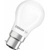 OSRAM HOMELIGHTING 4099854468438 LED Energetická třída (EEK2021) D (A - G) B22d 3.4 W teplá bílá (Ø x v) 45.00 mm x 45.00 mm 1 ks
