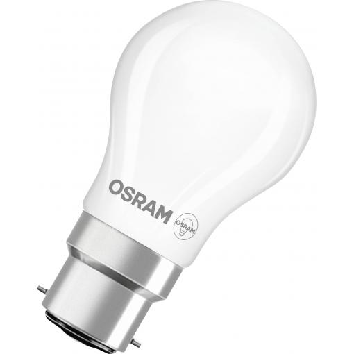 OSRAM HOMELIGHTING 4099854468438 LED Energetická třída (EEK2021) D (A - G) B22d 3.4 W teplá bílá (Ø x v) 45.00 mm x 45.00 mm 1 ks