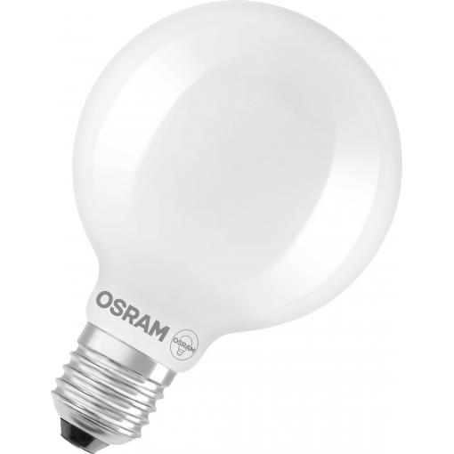 OSRAM HOMELIGHTING 4099854466465 LED Energetická třída (EEK2021) D (A - G) E27 5.9 W teplá bílá (Ø x v) 95.00 mm x 95.00 mm 1 ks
