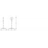 OSRAM HOMELIGHTING Linear LED Mobile Ring Tripod 4099854497636 LED kruhové světlo 6.00 W černá