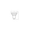 OSRAM HOMELIGHTING 4099854457425 LED reflektor Energetická třída (EEK2021) E (A - G) GU10 5.6 W teplá bílá (Ø x v) 50.00 mm x 50.00 mm 1 ks