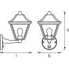 OSRAM HOMELIGHTING ENDURA Classic Tradition Up Sensor E27 Gold 4099854452437 venkovní nástěnné LED osvětlení LED E27 zlatá